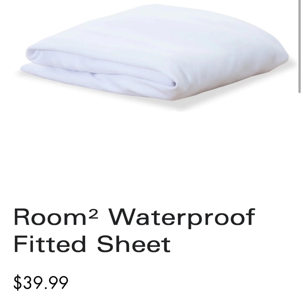 Joovy Room2 Waterproof Fitted Sheet NIB